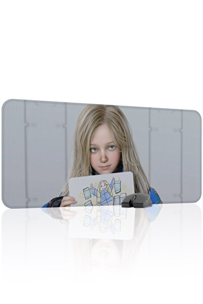 mousepad bastir Pragmata 90x40 Gaming Mouse Pad Αντιολισθητική βάση από καουτ...