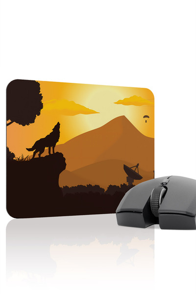 mousepad bastir Mouse Pad pentru gaming Rust 22x18, cu bază de cauciuc anti-a...