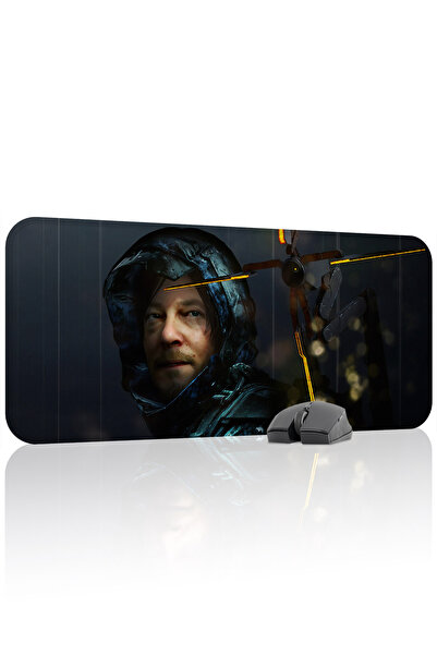 mousepad bastir Death Stranding 70x30 Mouse Pad pentru gaming, cu bază anti-a...