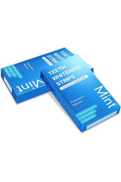 Paporich 14 PCS(28 Strips) Teeth Whitening Strips, Mint Whitener Kit for Gent...