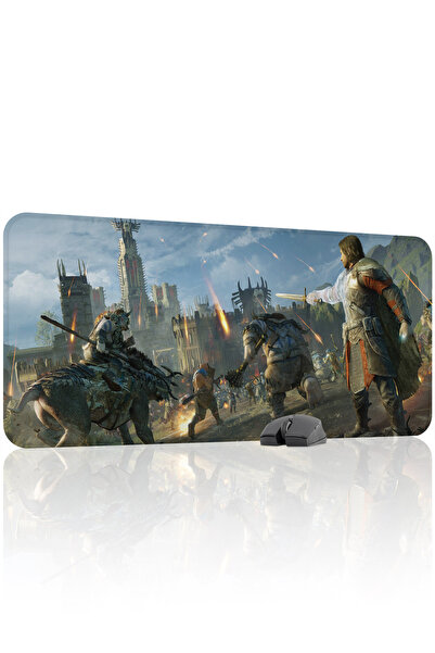 mousepad bastir Shadow of Mordor 90x40 Gaming Mouse Pad Αντιολισθητική Βάση α...