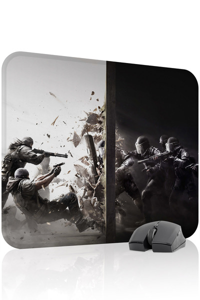 mousepad bastir Rainbow Six Siege 48x40 Gaming Mouse Pad Αντιολισθητική Βάση ...