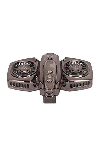 Zerodis Semiconductor Phone Cooler, Magnetic Dual Core Gaming Fan