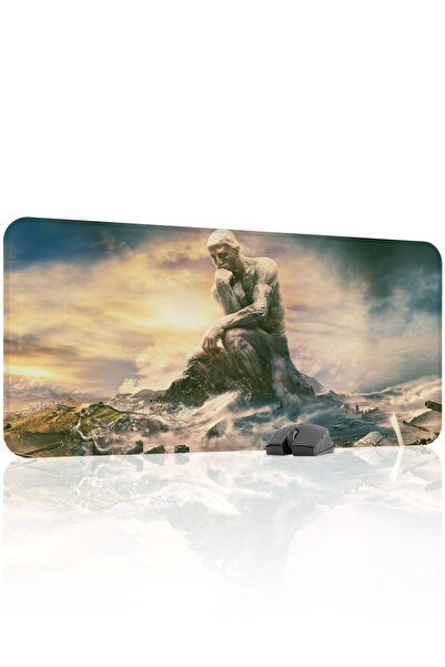 mousepad bastir Civilization 90x40 Gaming Mouse Pad για παίκτες, Αντιολισθητι...