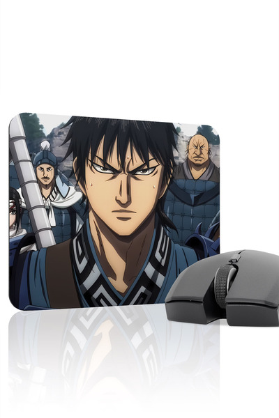 mousepad bastir Kingdom Anime 22x18 Gaming Mouse Pad για παίκτες, Αντιολισθητ...