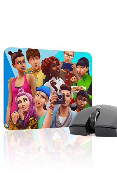 mousepad bastir The Sims 22X18 Player Gaming Mouse Pad Non-Slip Rubber Base M...