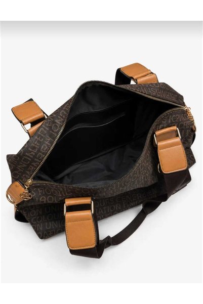 EdButikModa Women's Large Size Travel and Shoulder Bag with Adjustable Strap
