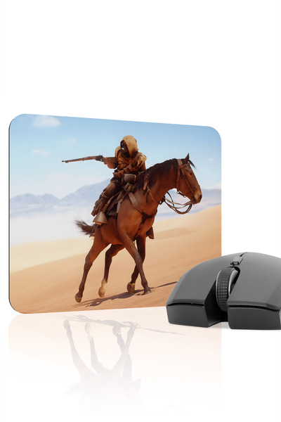 mousepad bastir Battlefield 22x18 Gaming Mouse Pad για παίκτες, Αντιολισθητικ...