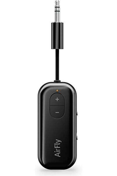 Twelve South AirFly SE، محول إرسال صوتي لاسلكي بتقنية البلوتوث، أسود