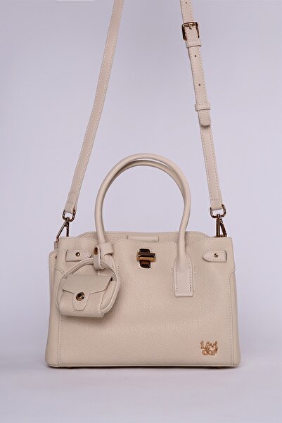 Levidor Cream mini wallet accessory leather hand and shoulder bag