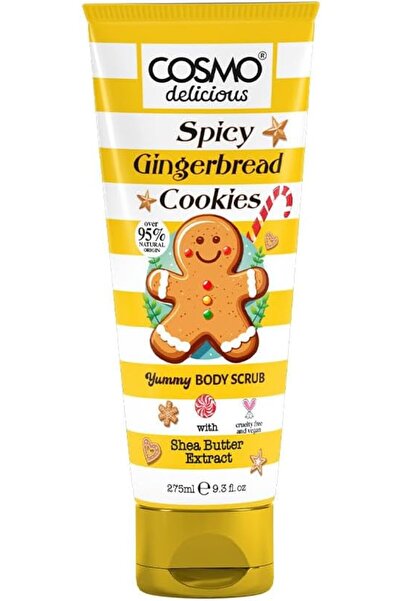 CD Cosmo Designs Cosmo Delicious Spicy Ginger Bread Cookie With Shea Body Scr...