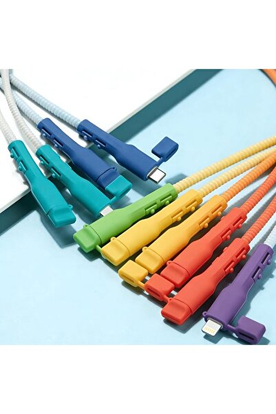 GENERAL 6PCS Cable Protector Sleeve, Anti-Break Charging Cord Organizer, Comp...