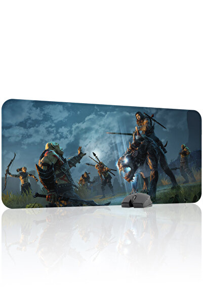 mousepad bastir Shadow of Mordor 90x40 Gaming Mouse Pad Αντιολισθητική Βάση α...