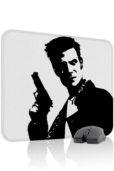 mousepad bastir Max Payne 48X40 Player Gaming Mouse Pad Non-Slip Rubber Base ...