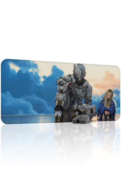 mousepad bastir Pragmata 90x40 Gaming Mouse Pad Αντιολισθητική βάση από καουτ...
