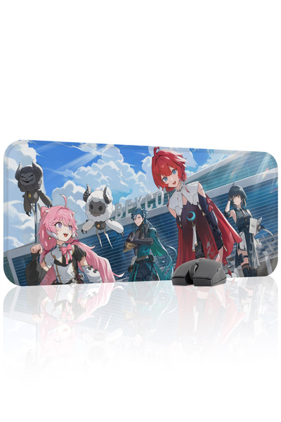 mousepad bastir Wuthering Waves 70X30 Player Gaming Mouse Pad Non-Slip Rubber...