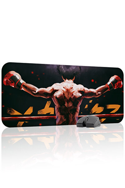 mousepad bastir Ashita no Joe Anime 70x30 Mouse Pad pentru gaming, cu bază an...