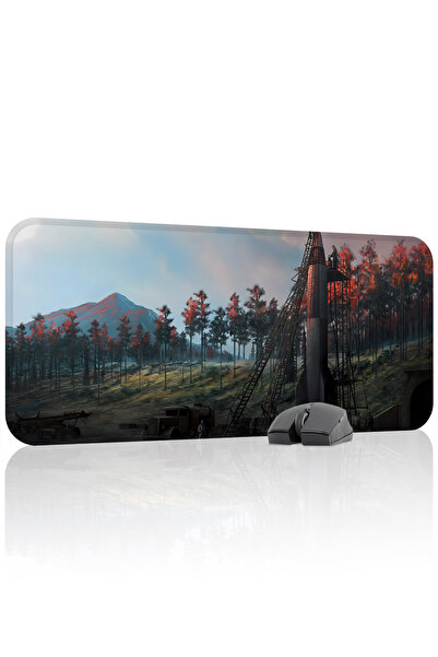 mousepad bastir Hearts of Iron 70x30 Gamer Gaming Mouse Pad Neklizajuća gumen...