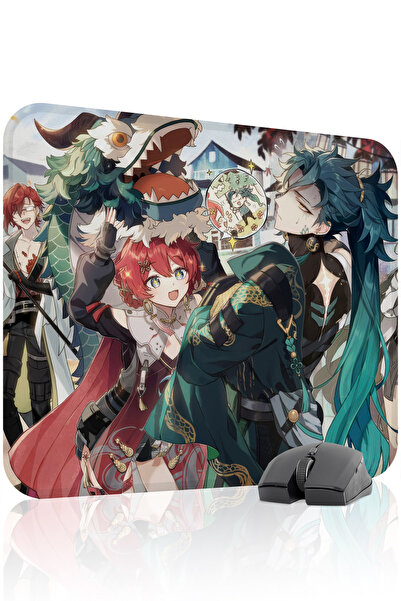 mousepad bastir Wuthering Waves 48x40 Gaming Mouse Pad για παίκτες, Αντιολισθ...