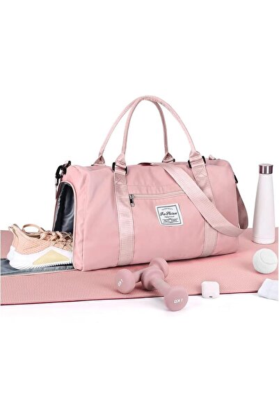 Generic Gym Bag for Women and Men, Travel Duffel Bag with Shoes Compartment a...