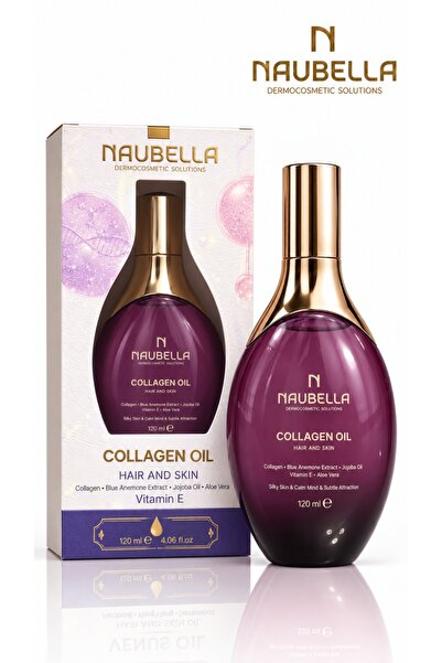 Collagen Oil İçerikli Saç Vücut ve Yüz Bakım Yağı 120 ml