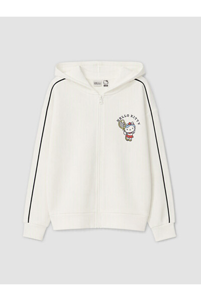 LC Waikiki I Cute Hero Figured Girl's Sıft Touch Zipper Sweatshirt from Freez...