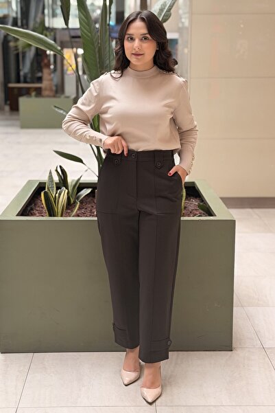 sentez giyim Sentez Matrix Apoletli Trousers