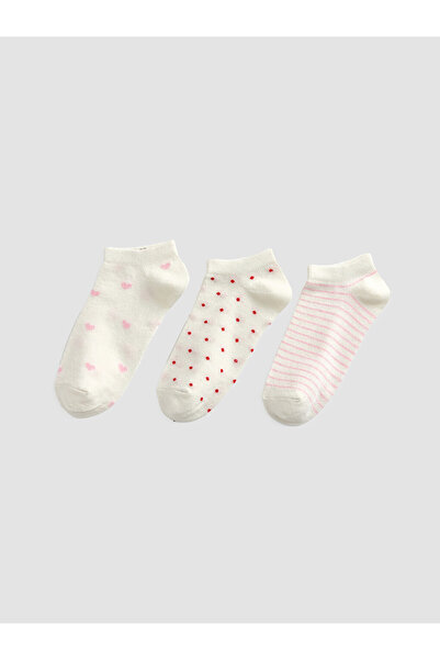 LC Waikiki I Embroidered Women's Booties Socks 3-Piece Set from Freezen Store