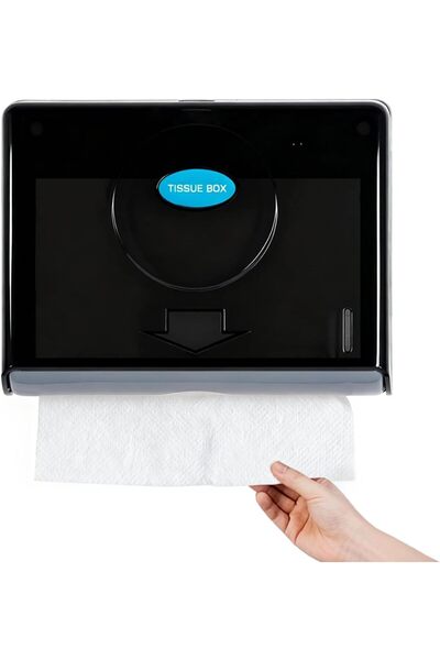 Generic Brand Dispenser pentru prosoape de hârtie Pollock, 200 coli, montare ...