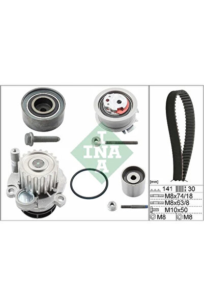 Devirdaimli triger seti passat-jetta-golf5-octavıa-toledo-a3-a6 2.0 tdı 04-06 bkp-bkd-bre-blb-bmr