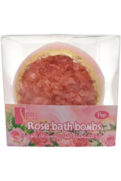 Spa System Bath Ball, Rose Scent, Relaxing Aromatherapy, Natural Essential Oi...
