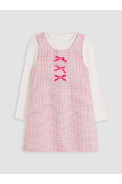 LC Waikiki I Bowknot Girls' Dress and T-Shirt from Freezen Store