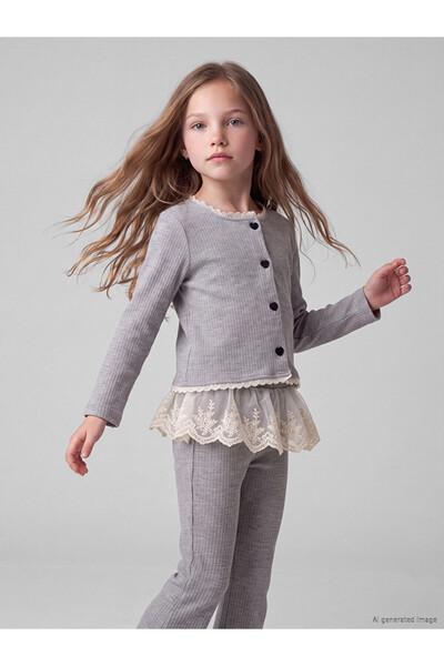 LC Waikiki I Zero Roba Collar Girl's Cardigan from Freezen Store