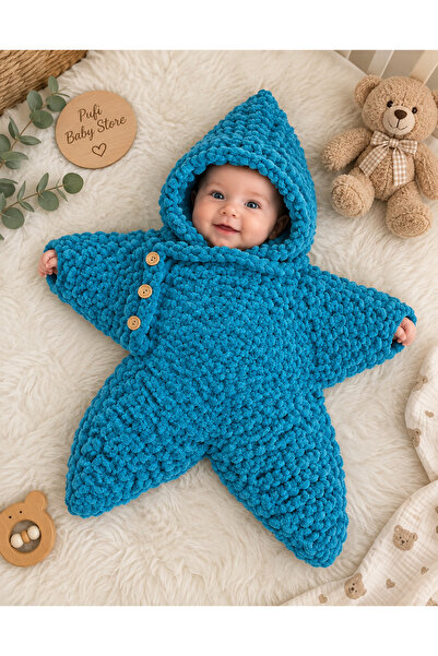 PUFFYBABY STORE Puffy 0-6 aylık Yıldız Tulum