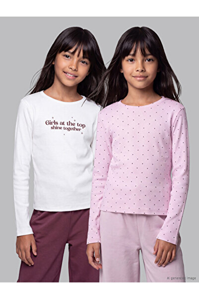LC Waikiki I Zero Roba Collar Girl's T-Shirt from Freezen Store