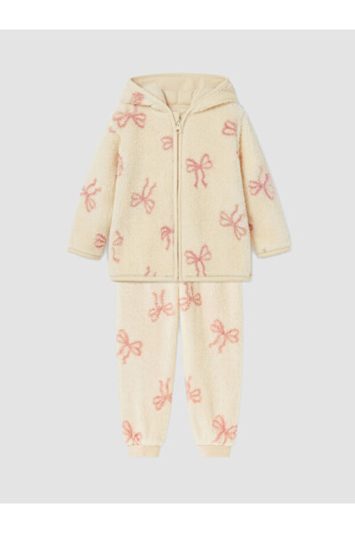 LC Waikiki I Printed Baby Girl Cardigan and Booties Pants Set from Freezen Store