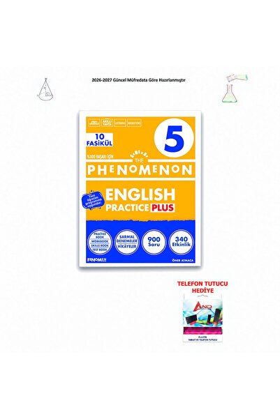 Fenomen Yayıncılık 2026-2027 5. Sınıf Fenomen The Phenomenon English Practice...