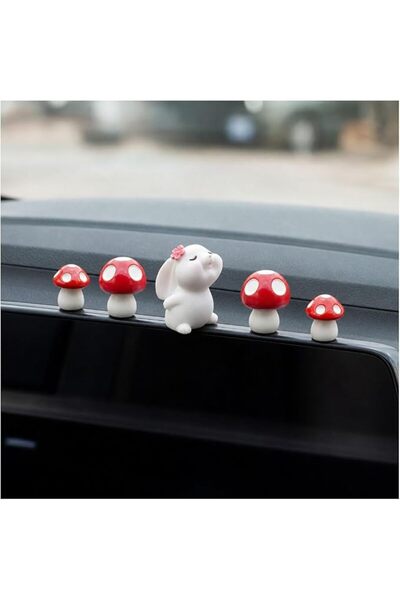 GENERAL Cute Car Dashboard, Center Console & Rearview Mirror Decor, Niche Pre...