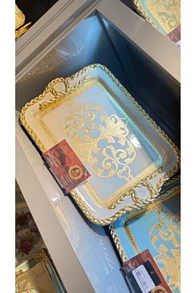 Generic Brand صينية موديل سلسلة خشب الورد الإيطالي الأصلي من ESTERHOMEDECOR م...