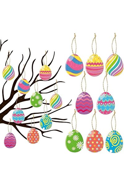 Generic Easter Decorations Hanging Egg Ornaments DIY e aster Tree Decorations...