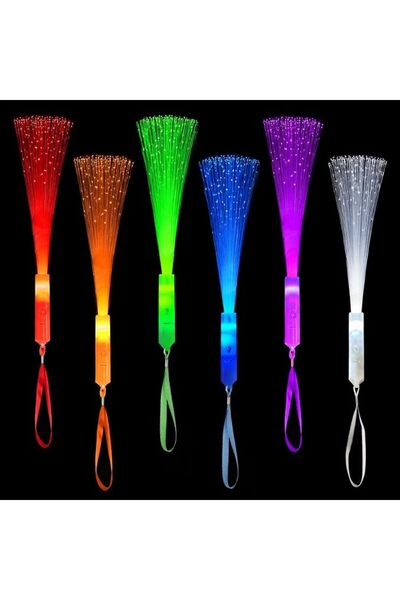 TERRIFI 6 Pack Glow Sticks Toys Party Favors Supplies for Kids, Light Up Camp...