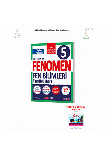 Fenomen Yayıncılık 2026-2027 5. Sınıf Fenomen Fen Bilimleri Fasikül Seti Tele...