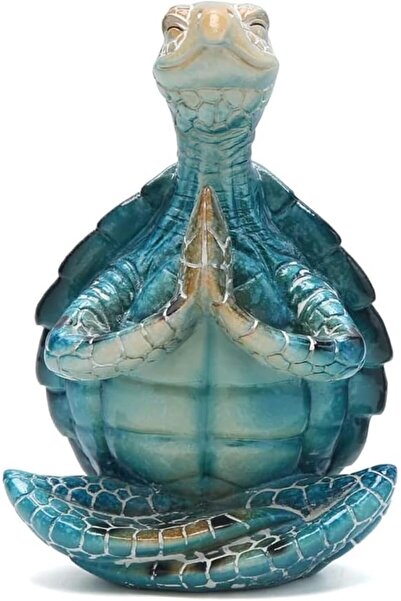 GENERAL VVGIFTS Sea Turtle Meditation Yoga Decor, Garden Figurine Sea Turtle ...