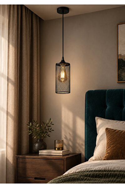 Generic Brand Modern Black Single Pendant Ceiling Light with E27 Base Ha/C547...