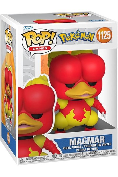 Funko Pop! Games: Pokemon - Magmar - Collectable Vinyl Figure - Gift Idea - O...