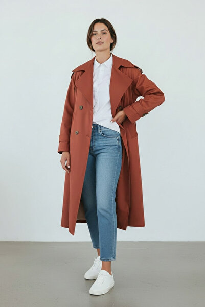 Durivya Apoletli Oversize Trençkot