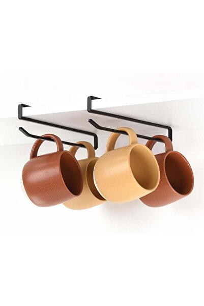 ALMEKAQUZ 2Pcs Coffee Mug Holder, Tumbler Lid Organizer Inside Cabinet, Paper...