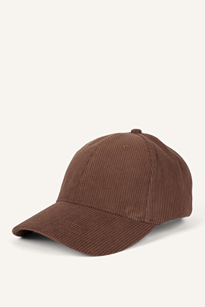 DeFacto Women's Corduroy Cap Hat H6755Ax26Wn