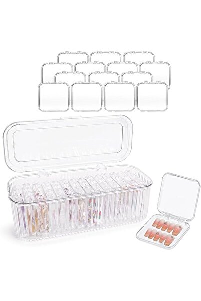 Yelajoy Jewelry Organizer,Clear Anti-Tarnish Storage Boxes