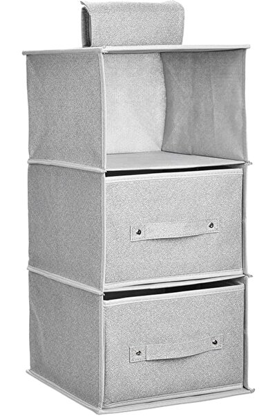 PYEBE Wardrobe Hanging Storage Bag Hanging Closet Organizer, Dressing Room Fi...